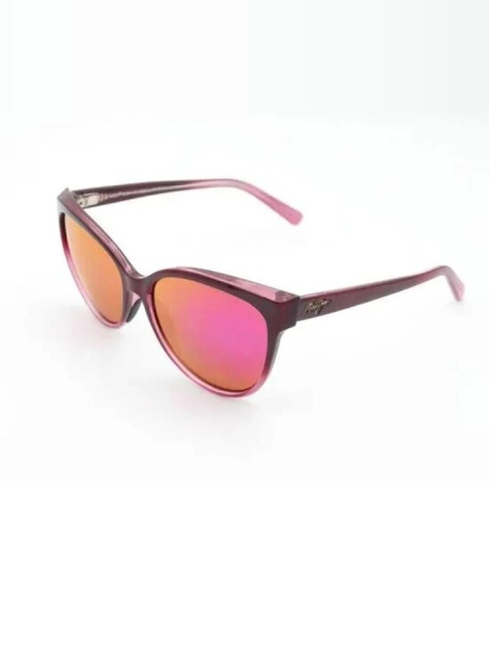 Maui Jim Olu Olu Mj 537-07A Burgundy Fade MAUI Sunrise Pink Lens - SEE DETAIL main image 5